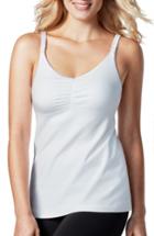 Women's Bravado Designs 'dream' Maternity/nursing Tank D/dd - White