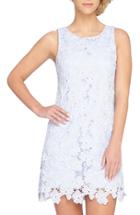 Women's Catherine Catherine Malandrino 'brigitte' Lace A-line Dress - Purple