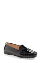 Women's Tod's Patent Leather Penny Loafer Us / 35eu - Black