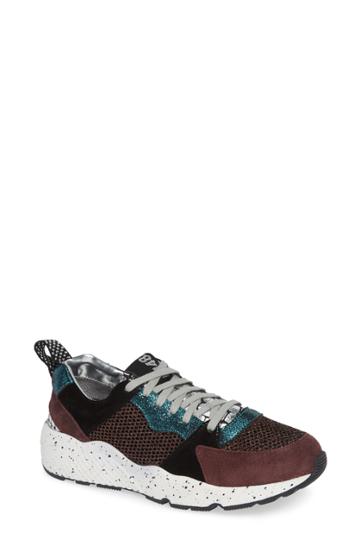 Women's Keds For Kate Spade New York Kickstart Glitter Sneaker .5 M - Metallic