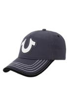 Men's True Religion Brand Jeans 'horseshoe' Cap - Metallic