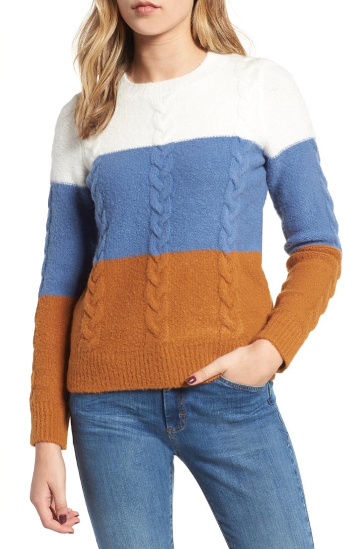 Women's Endless Rose Colorblock Sweater