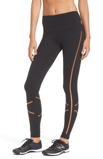 Women's Zella Shine Bright High Waist Leggings, Size - Black