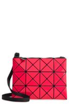Bao Bao Issey Miyake Lucent Two-tone Crossbody Bag - Red