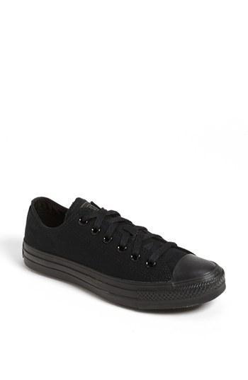 Converse Chuck Taylor Low Sneaker (women) Womens Black Monochrome