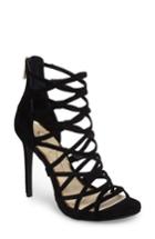 Women's Jessica Simpson Razella Cage Sandal .5 M - Black