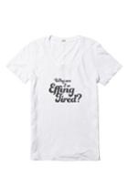 Women's Goop X Monrow Why Am I So Effing Tired Tee - White