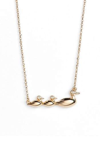 Women's Kate Spade New York Mom Knows Best Duck Pendant