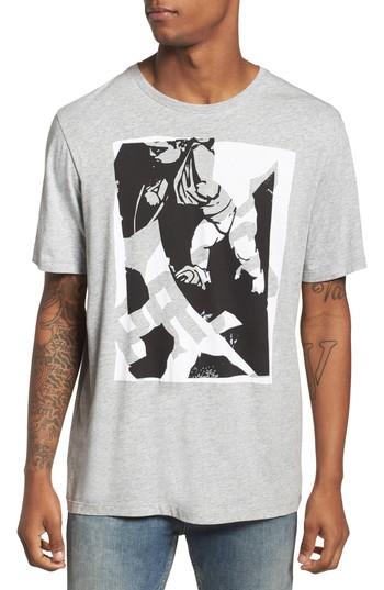 Men's Prps Abstract Cherub Graphic T-shirt - Grey