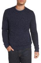 Men's Nordstrom Men's Shop Marled Yarn Sweater - Blue