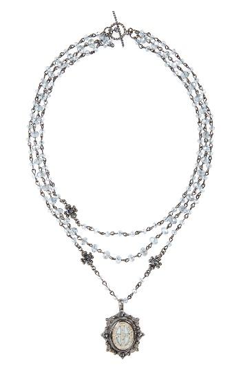 Women's Virgins Saints & Angels San Benito Magdalena Multistrand Necklace