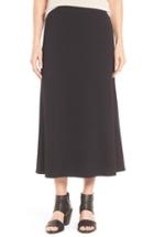 Women's Eileen Fisher Stretchy Jersey Flare Midi Skirt