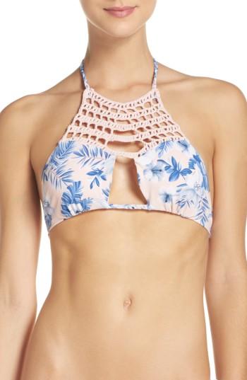 Women's Frankies Bikinis Mimi Bikini Top - Pink