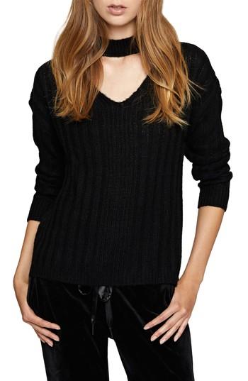Women's Sanctuary Sharon Choker Sweater - Black