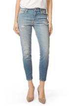 Women's J Brand 835 Distressed Capri Skinny Jeans - Blue