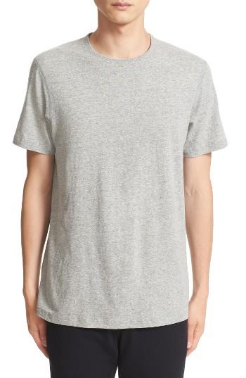 Men's Wings + Horns Cotton & Silk Jersey T-shirt - Grey