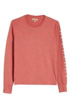 Men's Burberry Marchston Regular Fit Crewneck Shirt - Red