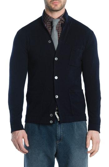 Men's Eleventy Merino Wool Cardigan