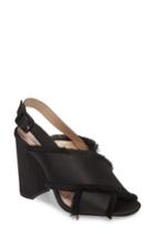 Women's Topshop Reef Fringe Sandal .5us / 37eu - Black