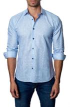 Men's Jared Lang Trim Fit Vertical Stripe Sport Shirt