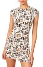 Women's Reformation Lilah Back Keyhole Body-con Minidress - White