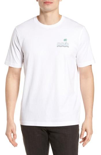 Men's Travis Mathew Double Take Graphic T-shirt - White