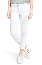 Women's Dl1961 Davis Boyfriend Skinny Jeans - White