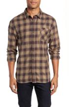 Men's Nifty Genius Truman Check Sport Shirt - Grey