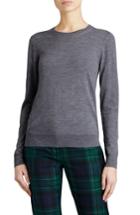 Women's Burberry Viar Merino Wool Sweater - Grey