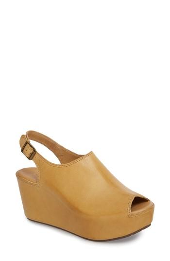 Women's Chocolat Blu Willow Slingback Wedge M - Brown