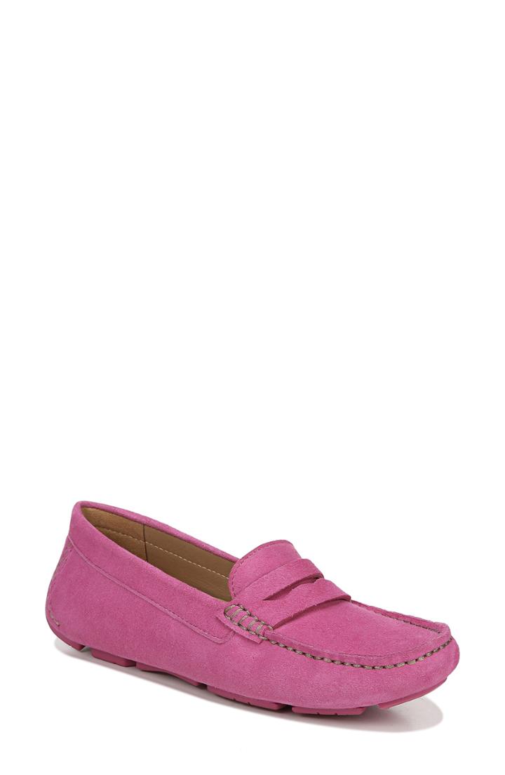 Women's Naturalizer Natasha Driving Moccasin M - Pink