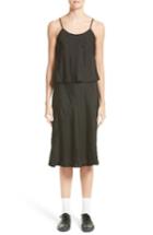Women's Comme Des Garcons Layered Taffeta Slipdress