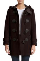 Women's Burberry Mersey Wool Blend Duffle Coat