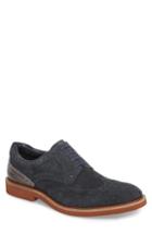 Men's Kenneth Cole New York Shaw Perforated Wingtip Derby M - Blue