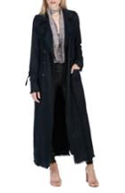 Women's Paige Norma Bell Sleeve Trench Coat - Grey