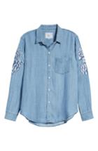 Women's Rails Ingrid Embroidered Chambray Shirt