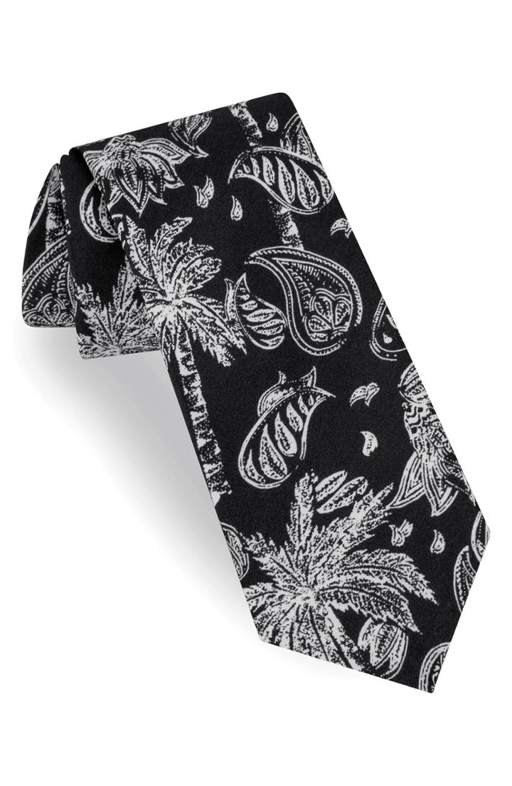 Men's Ted Baker London Palm Treen Silk Tie