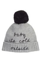 Women's Kate Spade New York Baby It's Cold Outside Pom Beanie -