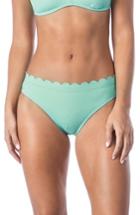 Women's La Blanca Petal Pusher Hipster Bikini Bottoms - Blue/green