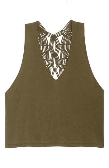 Women's Free People Wilder Tank - Green