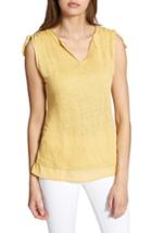 Women's Sanctuary Nora Tiered Hem Top, Size - Yellow