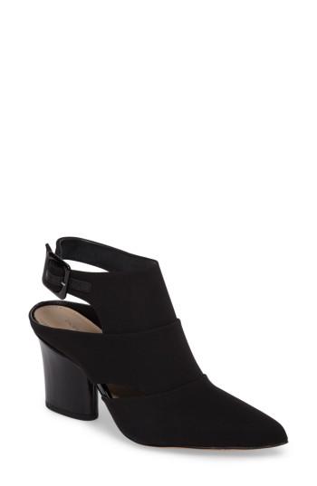 Women's Donald J Pliner Letta Pointy Toe Slingback Pump M - Black