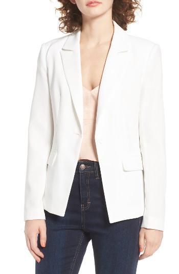 Women's Mural Structured Blazer - White