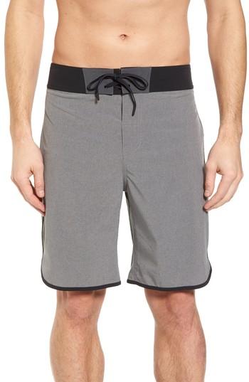 Men's Beach Body Flex Hybrid Athletic Shorts - Grey