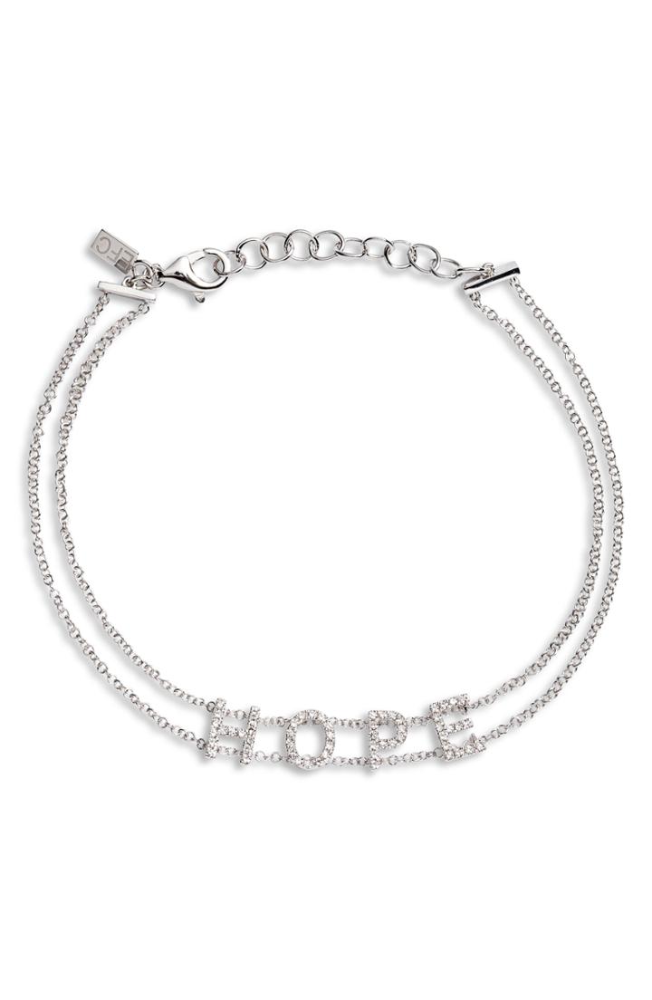 Women's Ef Collection Hope Diamond Bracelet