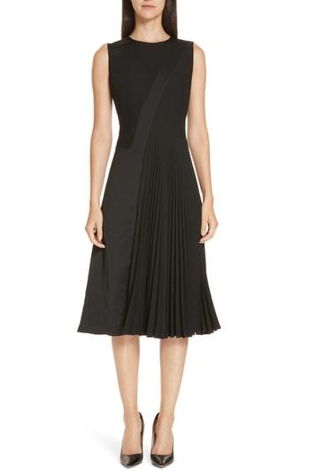 Women's Boss Dionia Fit & Flare Dress - Black