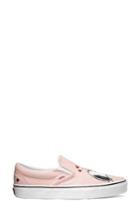Women's Vans X Peanuts Snoopy Kisses Slip-on Sneaker M - Pink