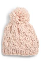 Women's Sole Society Chunky Cable Knit Beanie -