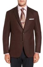 Men's David Donahue Aiden Classic Fit Wool Sport Coat R - Beige