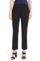 Women's Boss Talenara Stretch Wool Ankle Trousers - Black